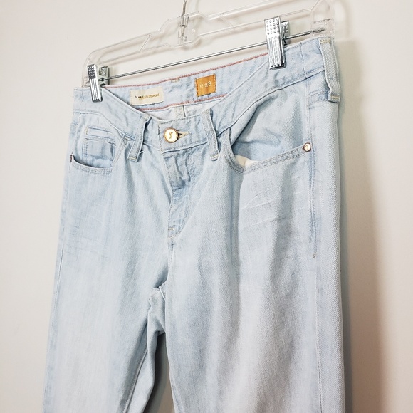 Anthro Pilcro Letterpress Light Wash Straight Leg - Picture 3 of 7